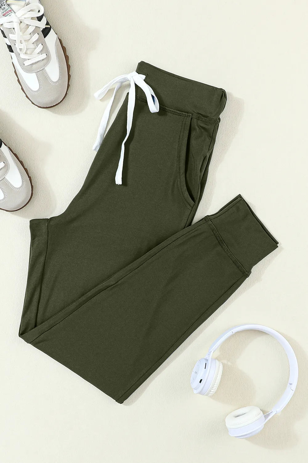 Drawstring Joggers with Pockets – Trendsi | ClozArt