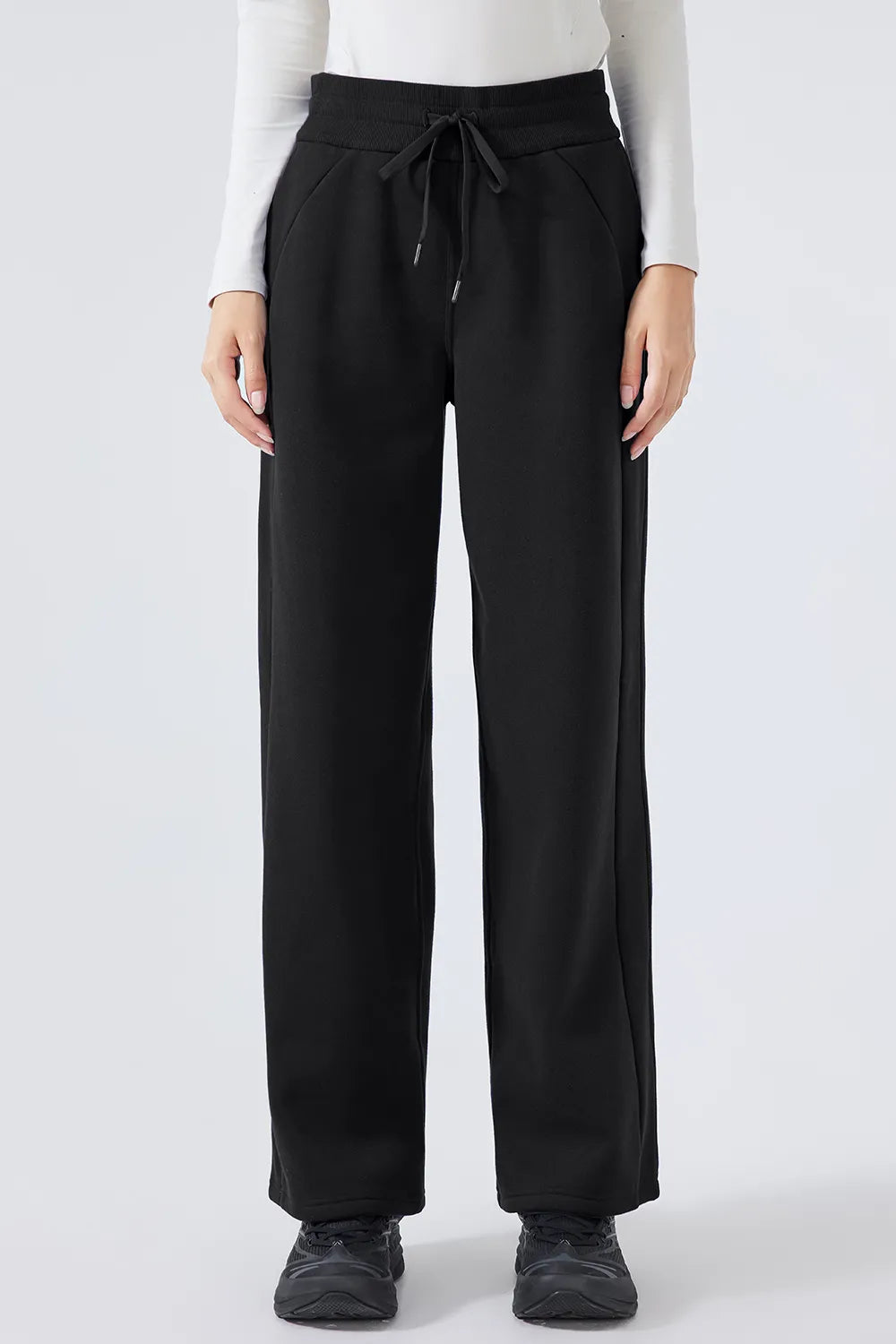 Millennia Drawstring Wide Leg Pants – Trendsi | ClozArt
