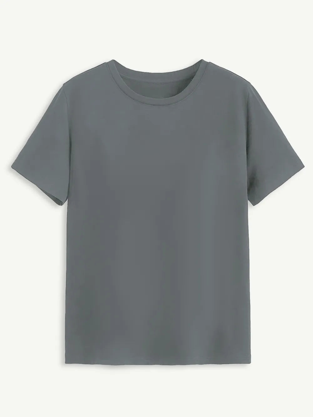 Rose Round Neck Short Sleeve T-Shirt – Trendsi | ClozArt
