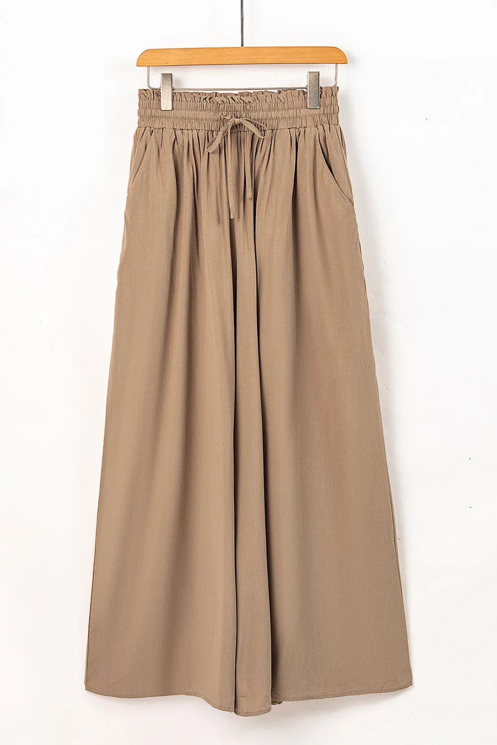 Drawstring Waist Wide Leg Pants – Trendsi | ClozArt