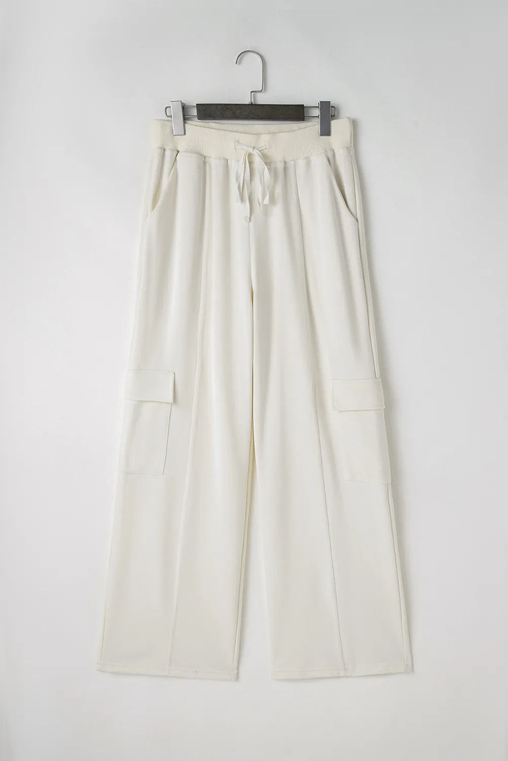 Drawstring High Waist Pants with Pockets – Trendsi | ClozArt