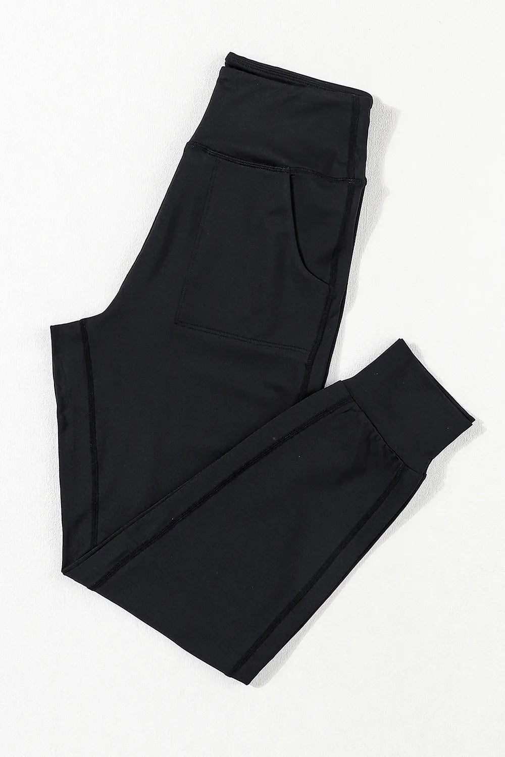 High Waist Joggers with Pockets – Trendsi | ClozArt