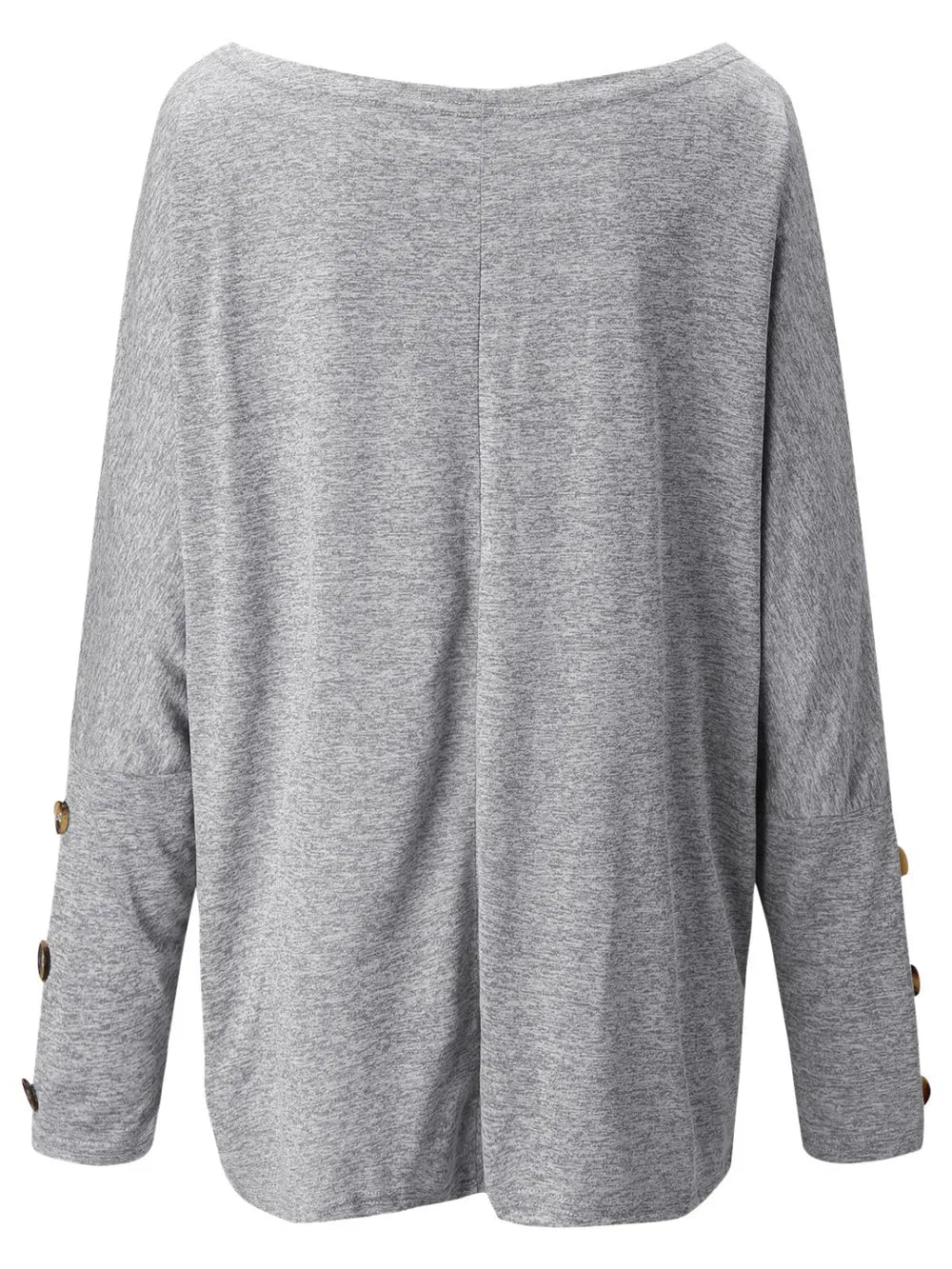One Shoulder Long Sleeve T-Shirt – Trendsi | ClozArt