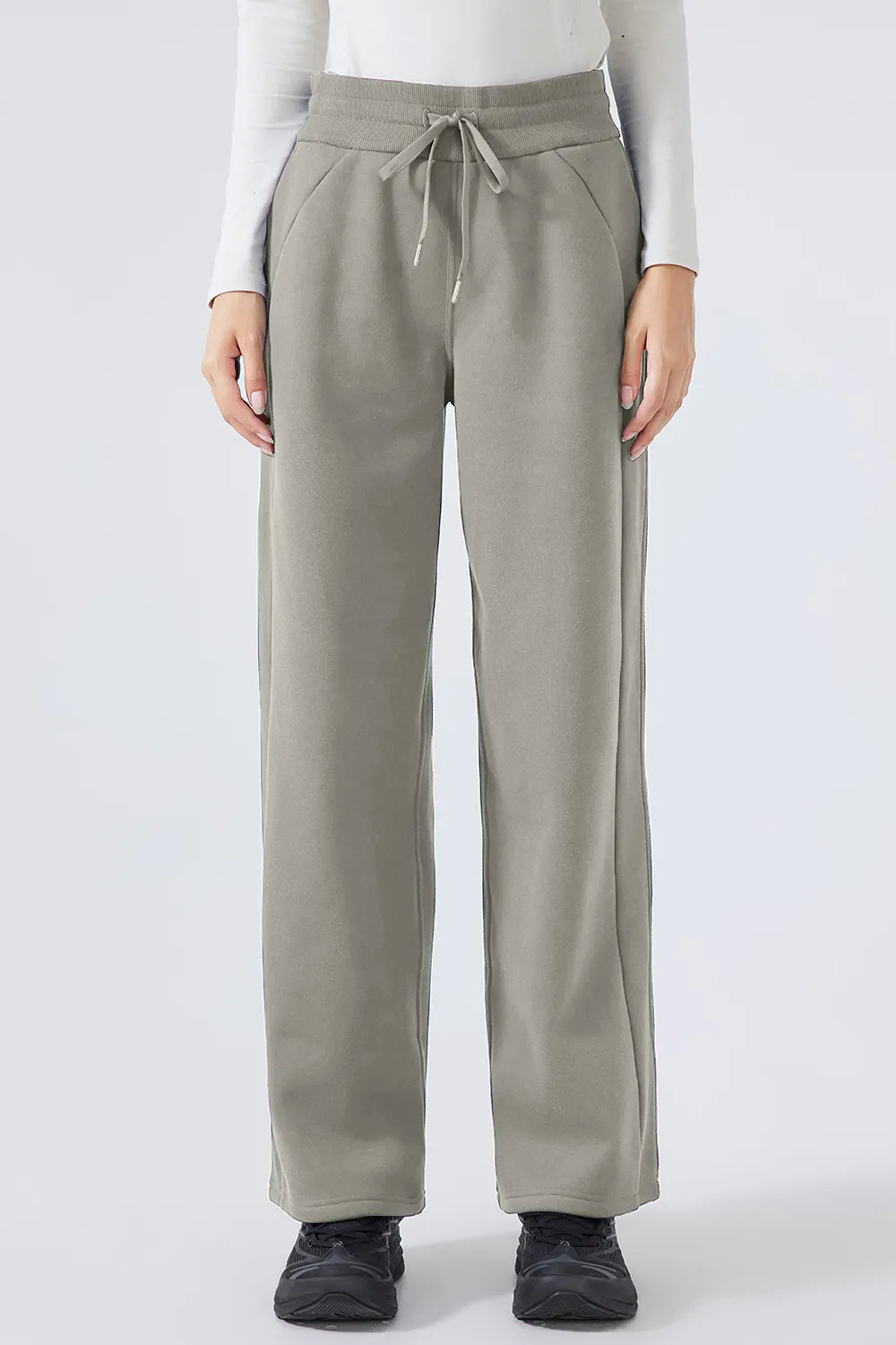Millennia Drawstring Wide Leg Pants – Trendsi | ClozArt