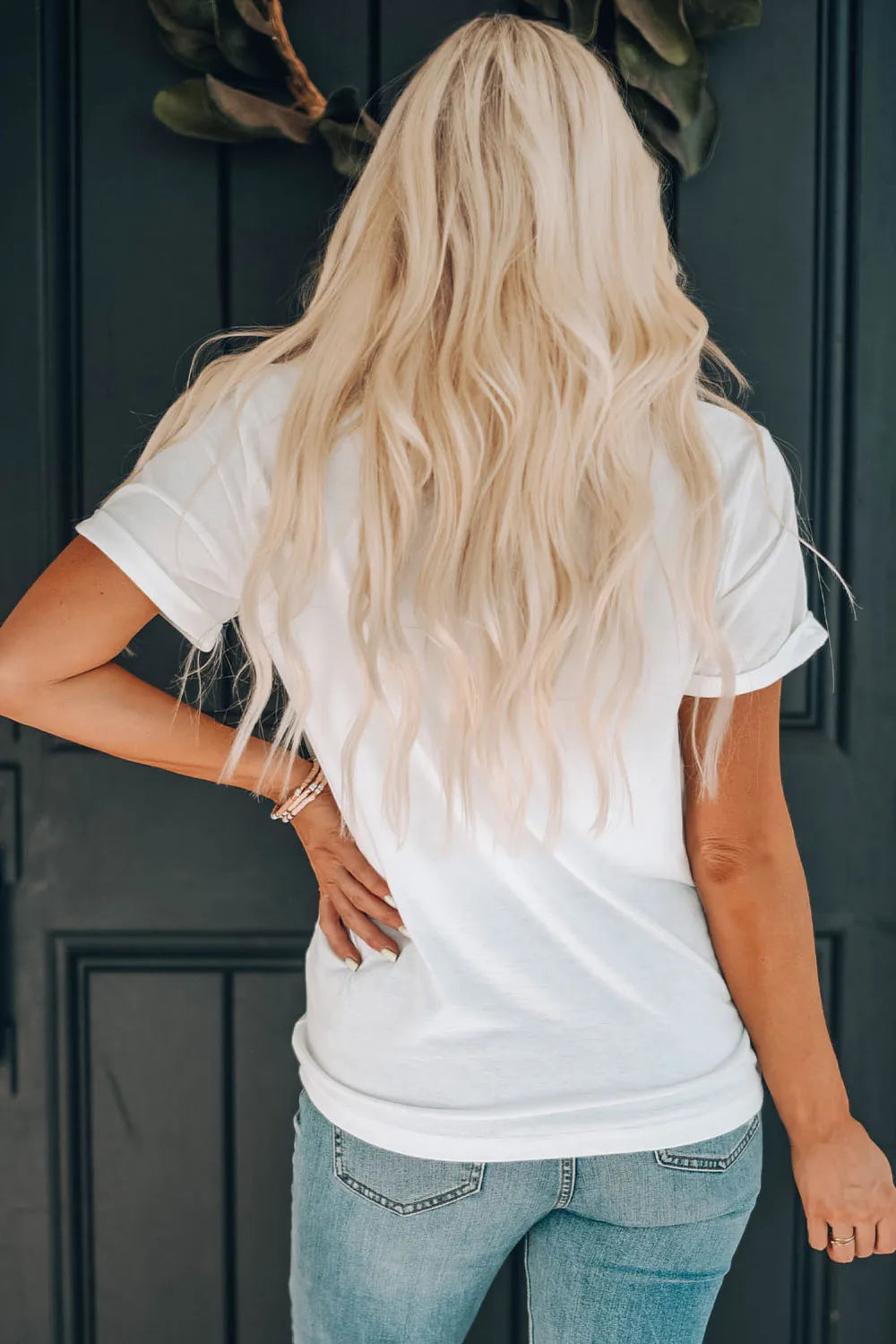 MAMA Round Neck Short Sleeve T-Shirt – Trendsi | ClozArt