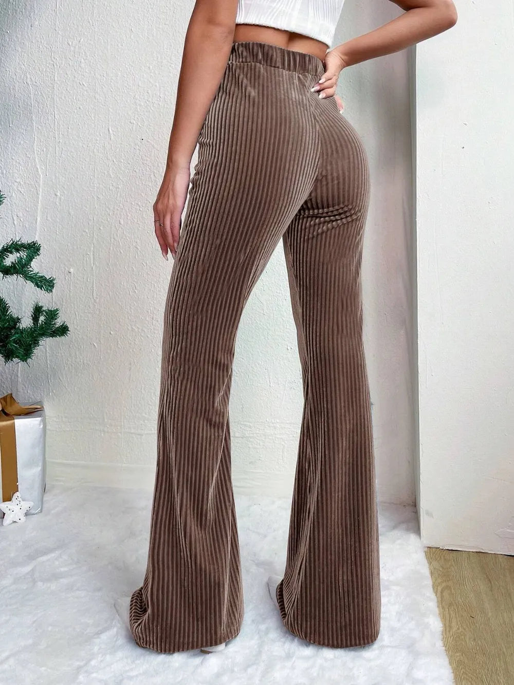High Waist Flare Pants – Trendsi | ClozArt