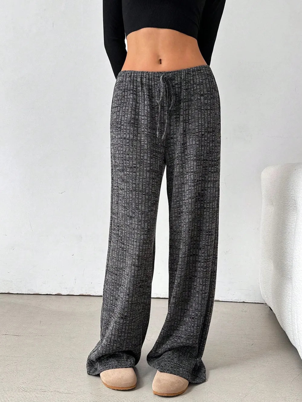 Tied Striped Wide Leg Pants – Trendsi | ClozArt