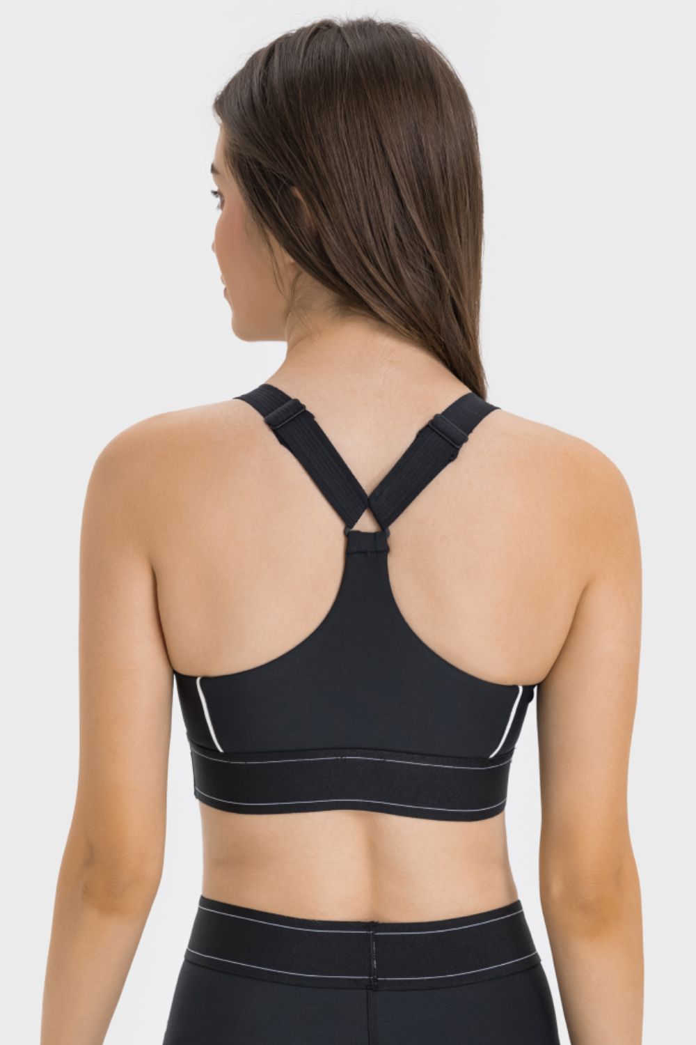 Millennia Contrast Sports Bra – Trendsi | ClozArt
