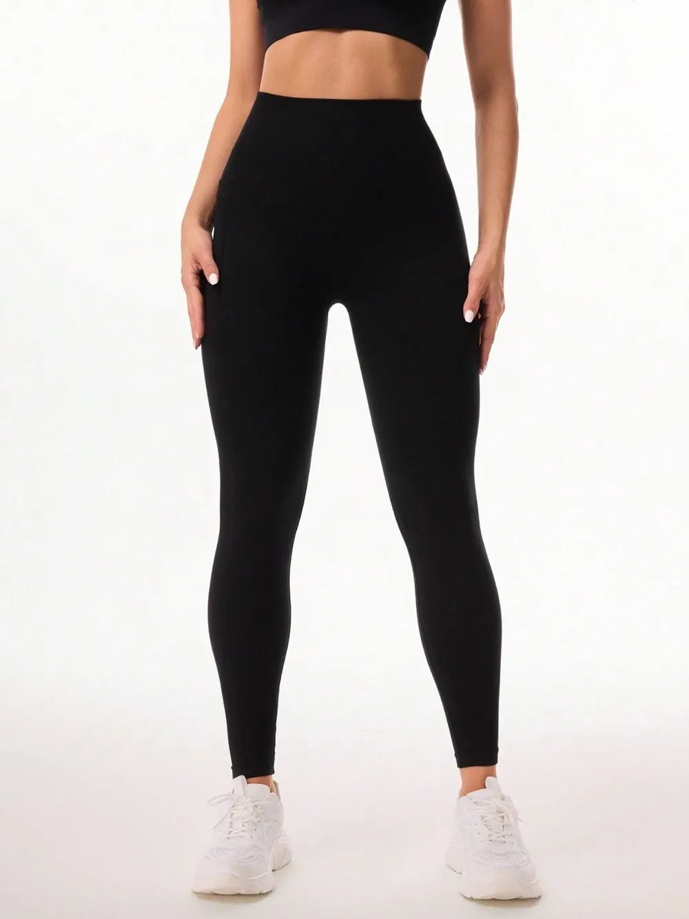 Pocketed High Waist Active Leggings – Trendsi | ClozArt