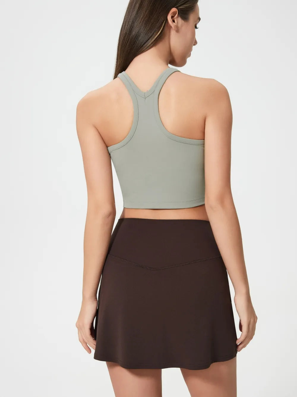 Millennia Scoop Neck Active Tank with Detachable Chest Pads – Trendsi | ClozArt