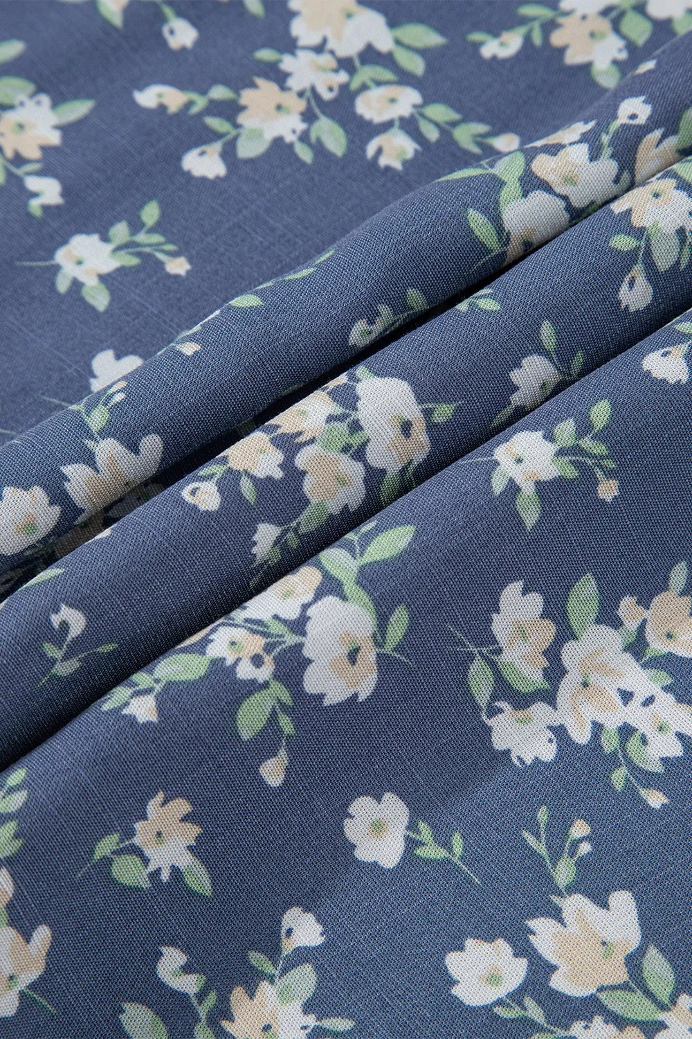 Floral Spaghetti Strap Frilled V Neck Tiered Midi Dress – Trendsi | ClozArt