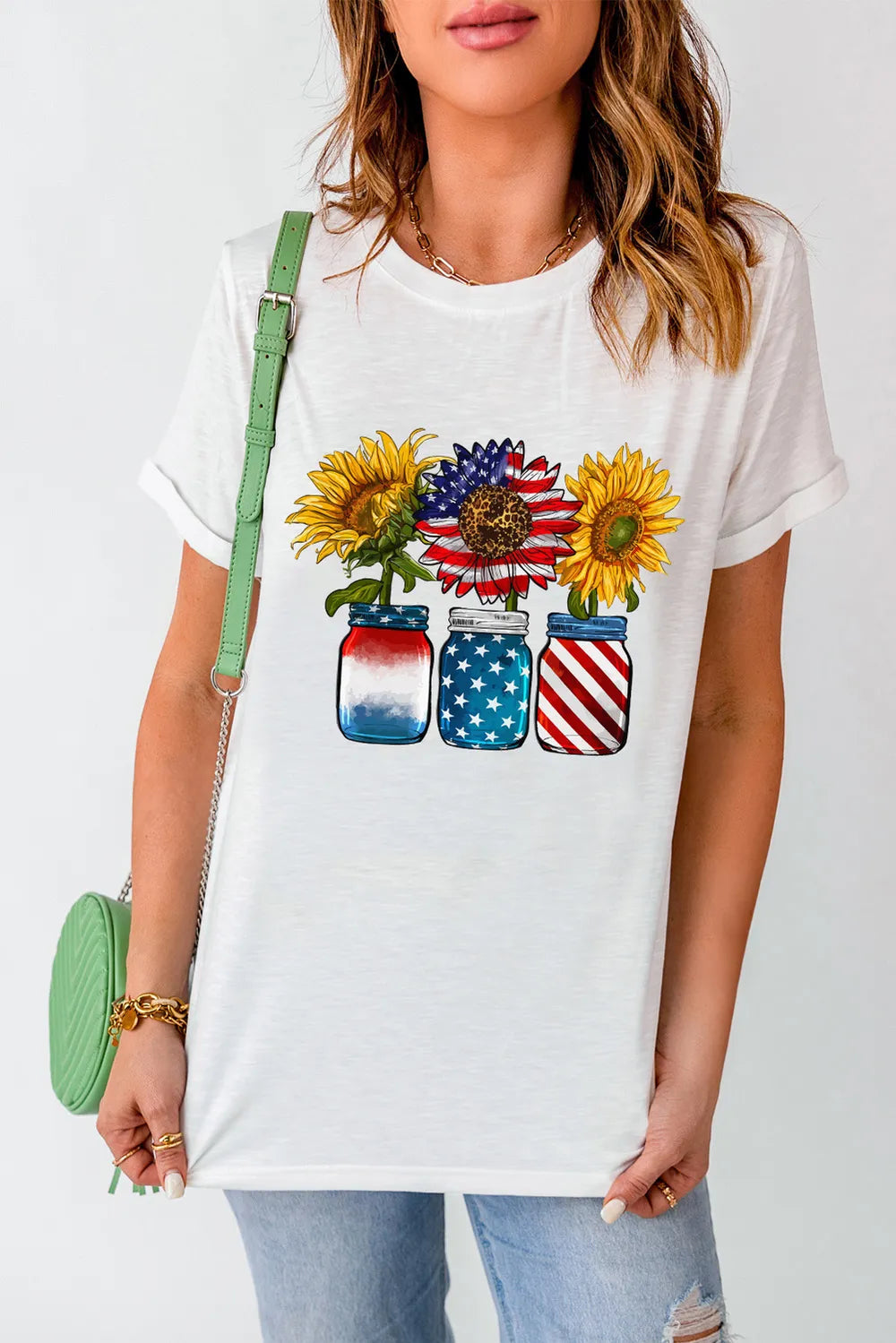 Graphic Round Neck Short Sleeve T-Shirt – Trendsi | ClozArt
