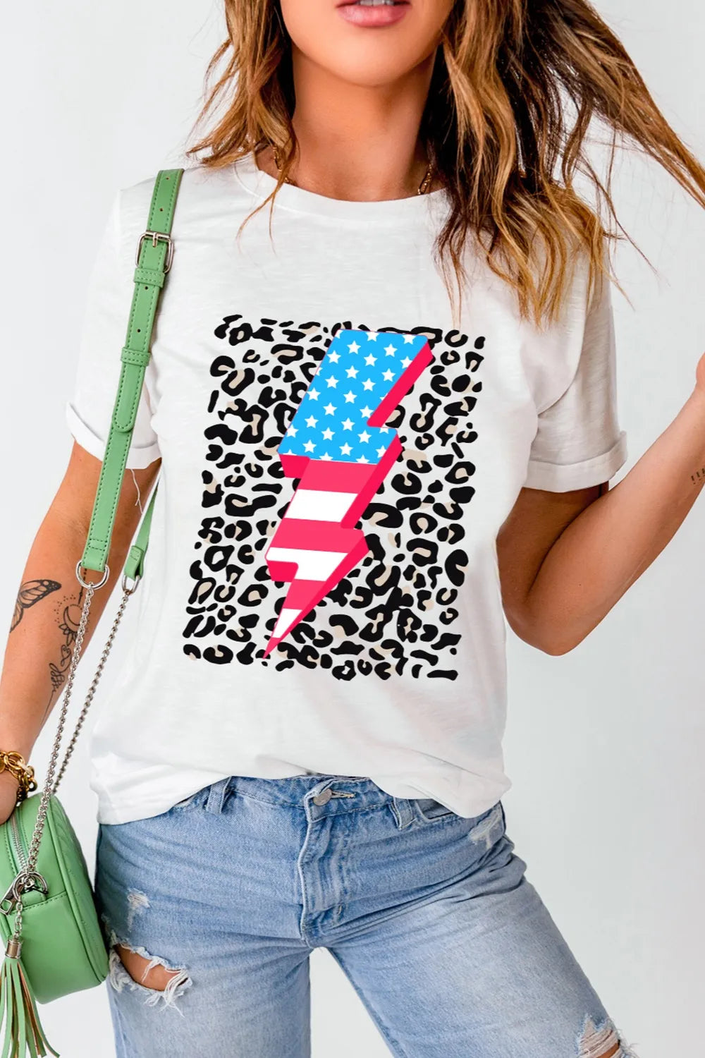 Graphic Round Neck Short Sleeve T-Shirt – Trendsi | ClozArt