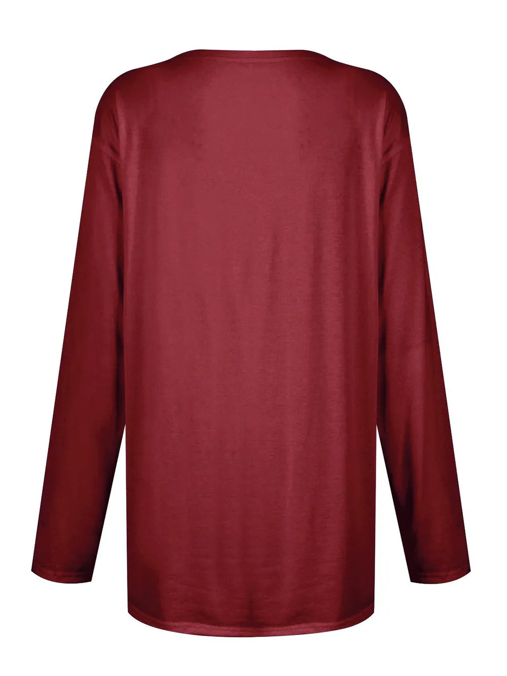 Full Size Pocketed Round Neck Long Sleeve T-Shirt – Trendsi | ClozArt