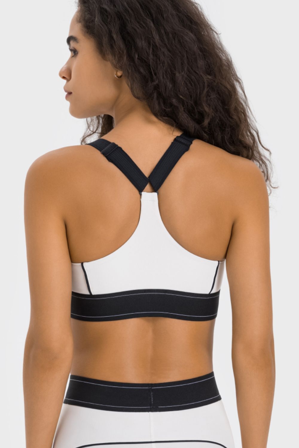 Millennia Contrast Sports Bra – Trendsi | ClozArt
