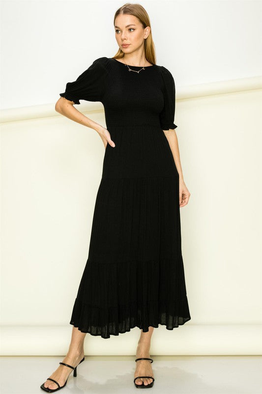 Catch Me a Dream Smocked Maxi Dress – HYFVE | ClozArt