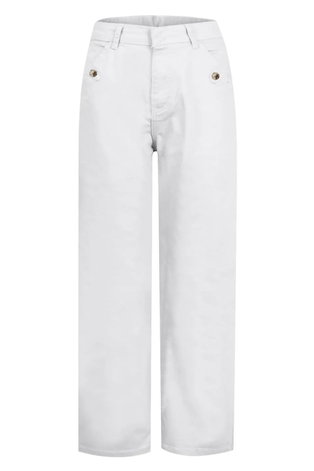 High Waist Jeans with Pockets – Trendsi | ClozArt