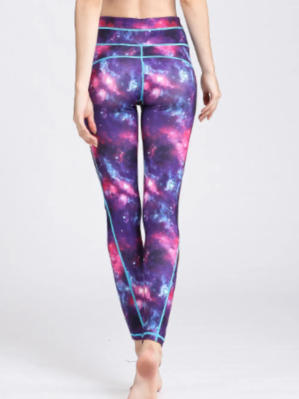 Printed Active High Waist Leggings – Trendsi | ClozArt
