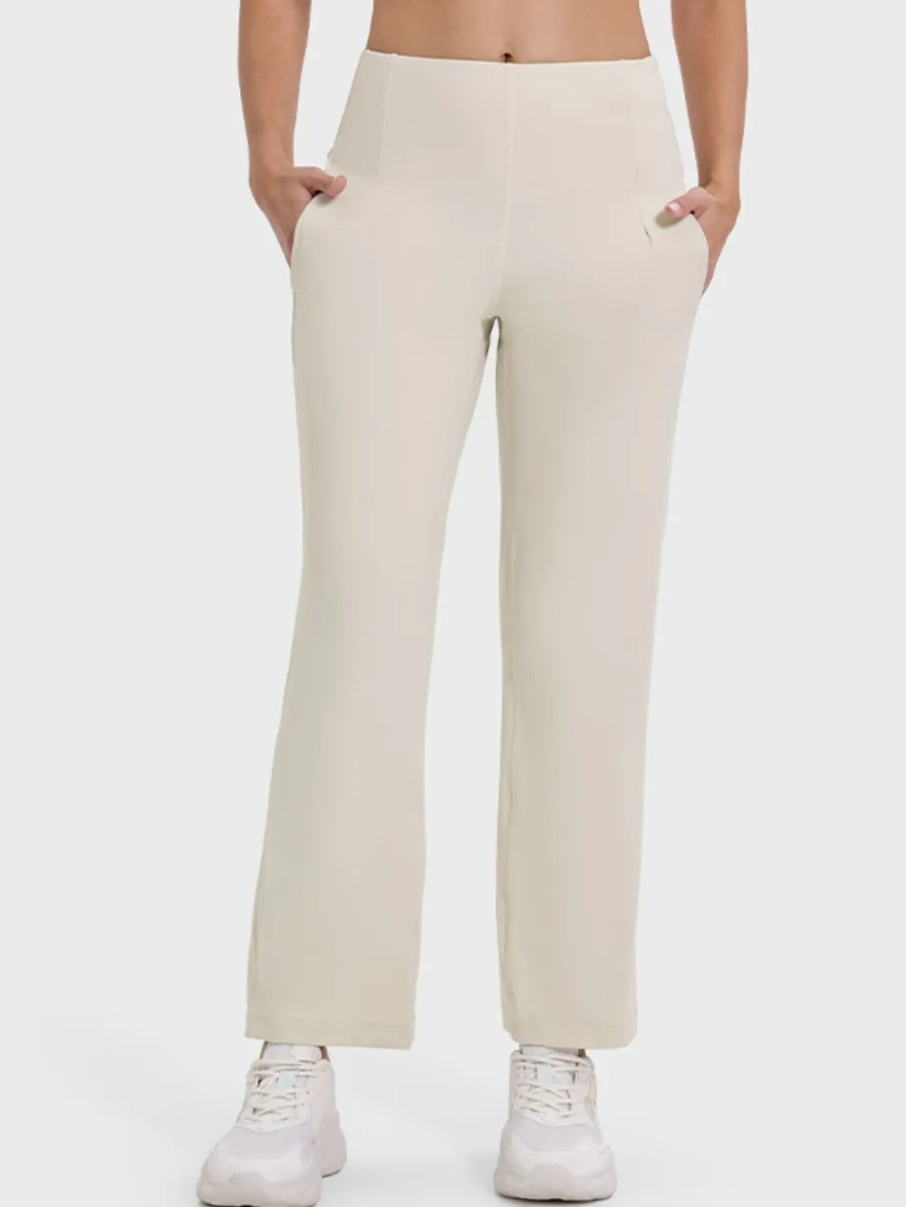 Millennia Pocketed High Waist Active Pants – Trendsi | ClozArt