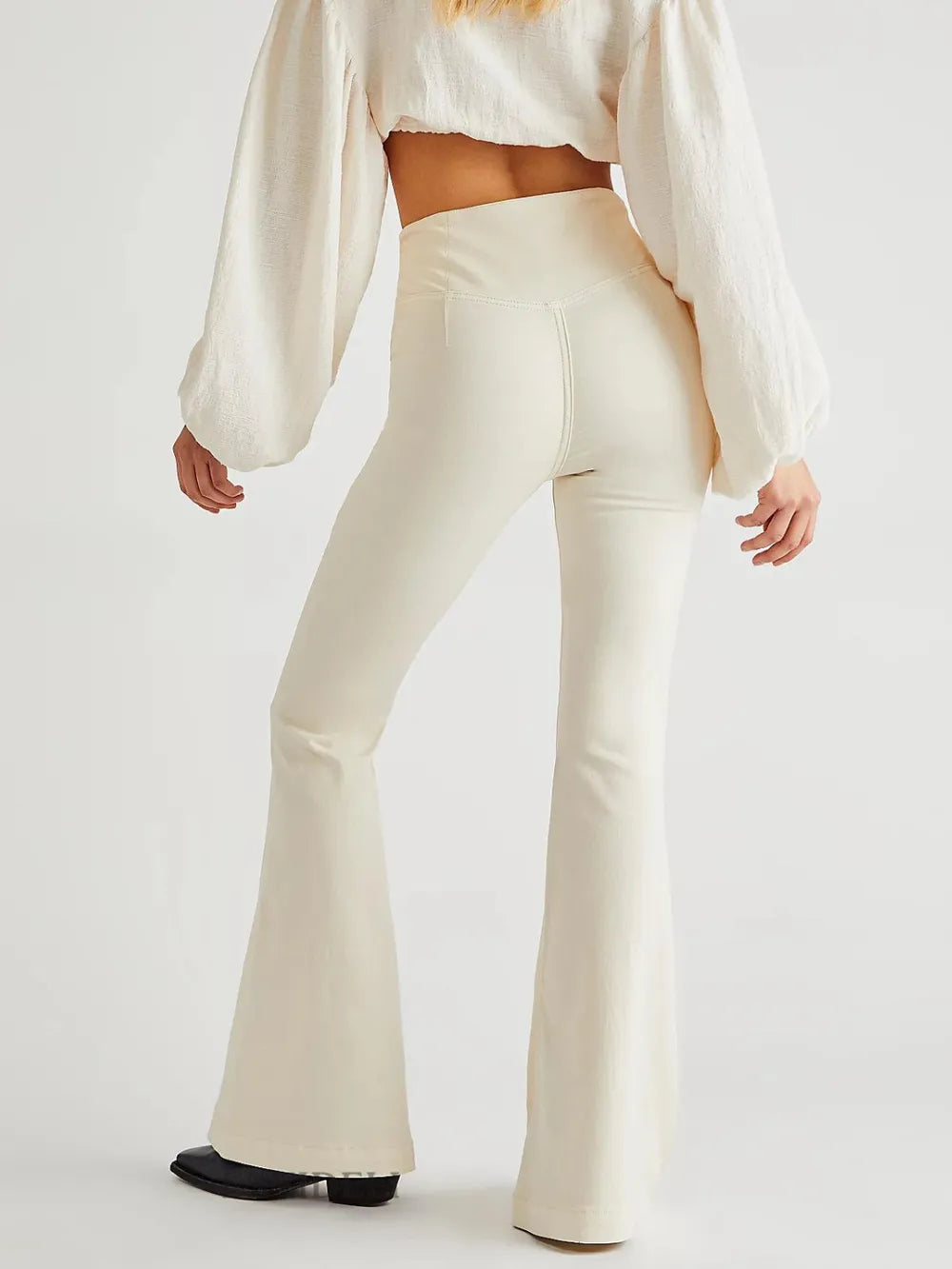 Asymmetric Waist Flare Jeans – Trendsi | ClozArt