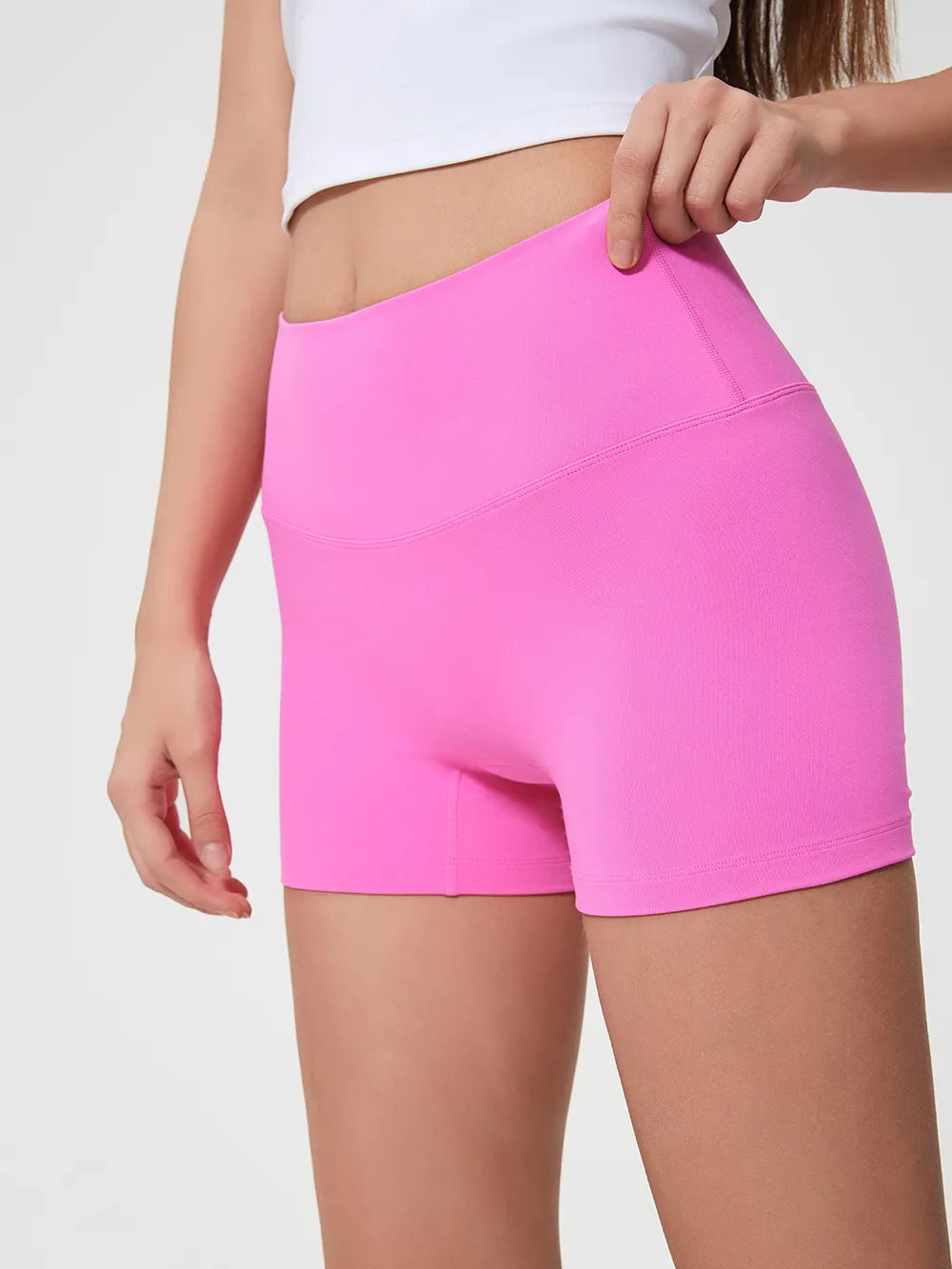 Millennia High Waist Active Shorts – Trendsi | ClozArt