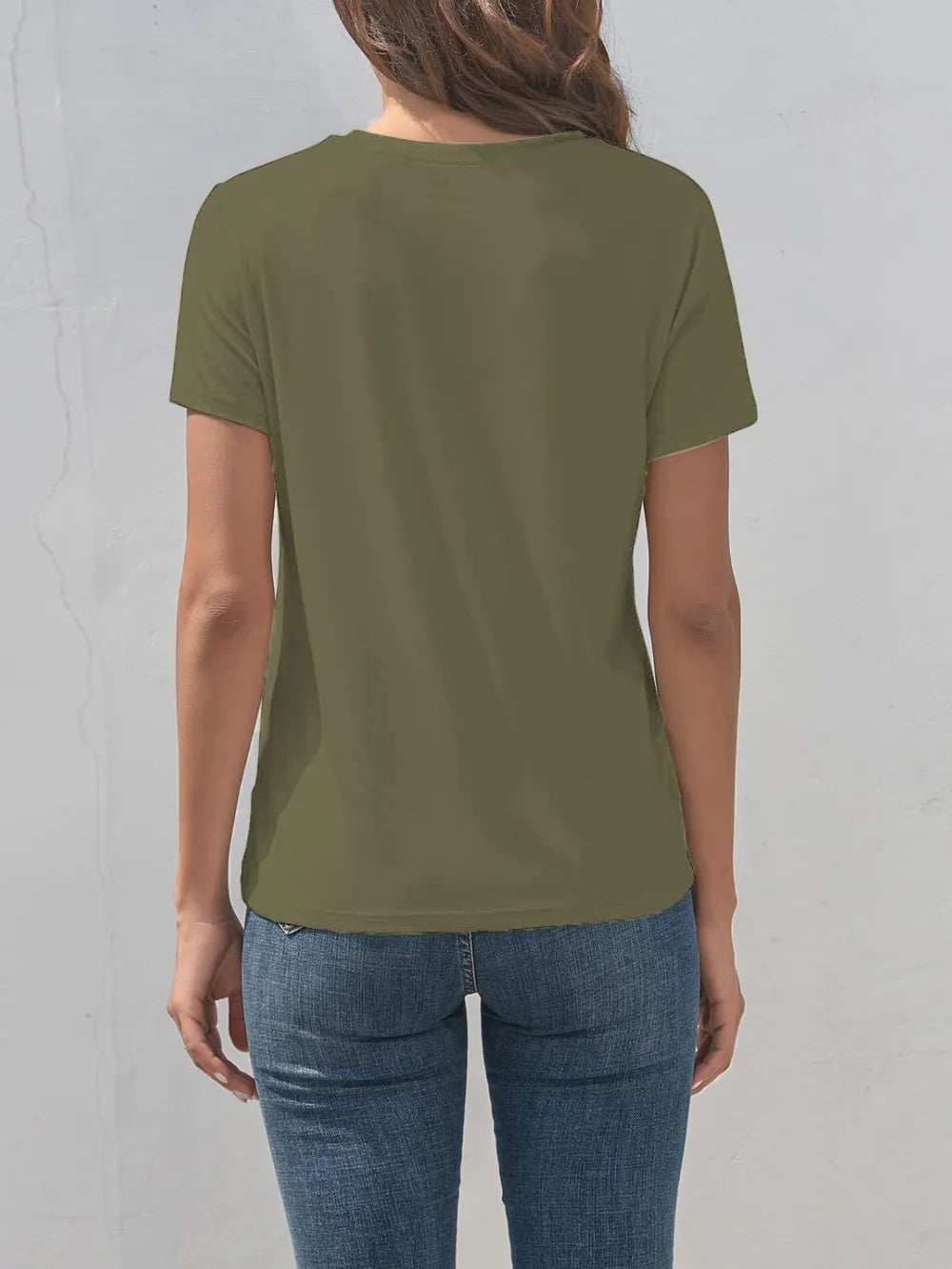 Heart Round Neck Short Sleeve T-Shirt – Trendsi | ClozArt