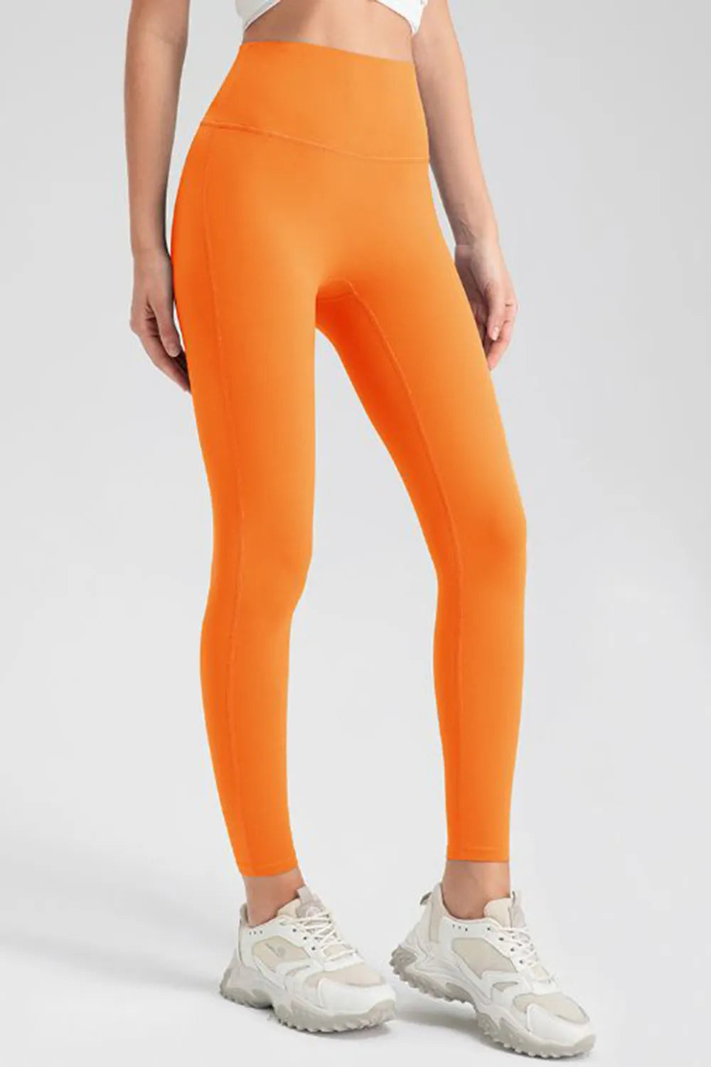 High Waist Skinny Active Pants – Trendsi | ClozArt