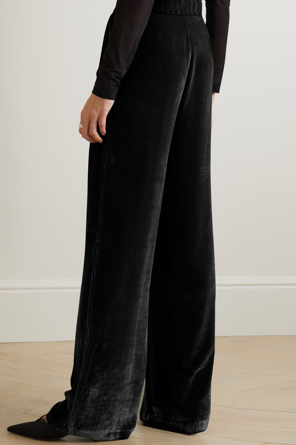 Loose Fit High Waist Long Pants with Pockets – Trendsi | ClozArt
