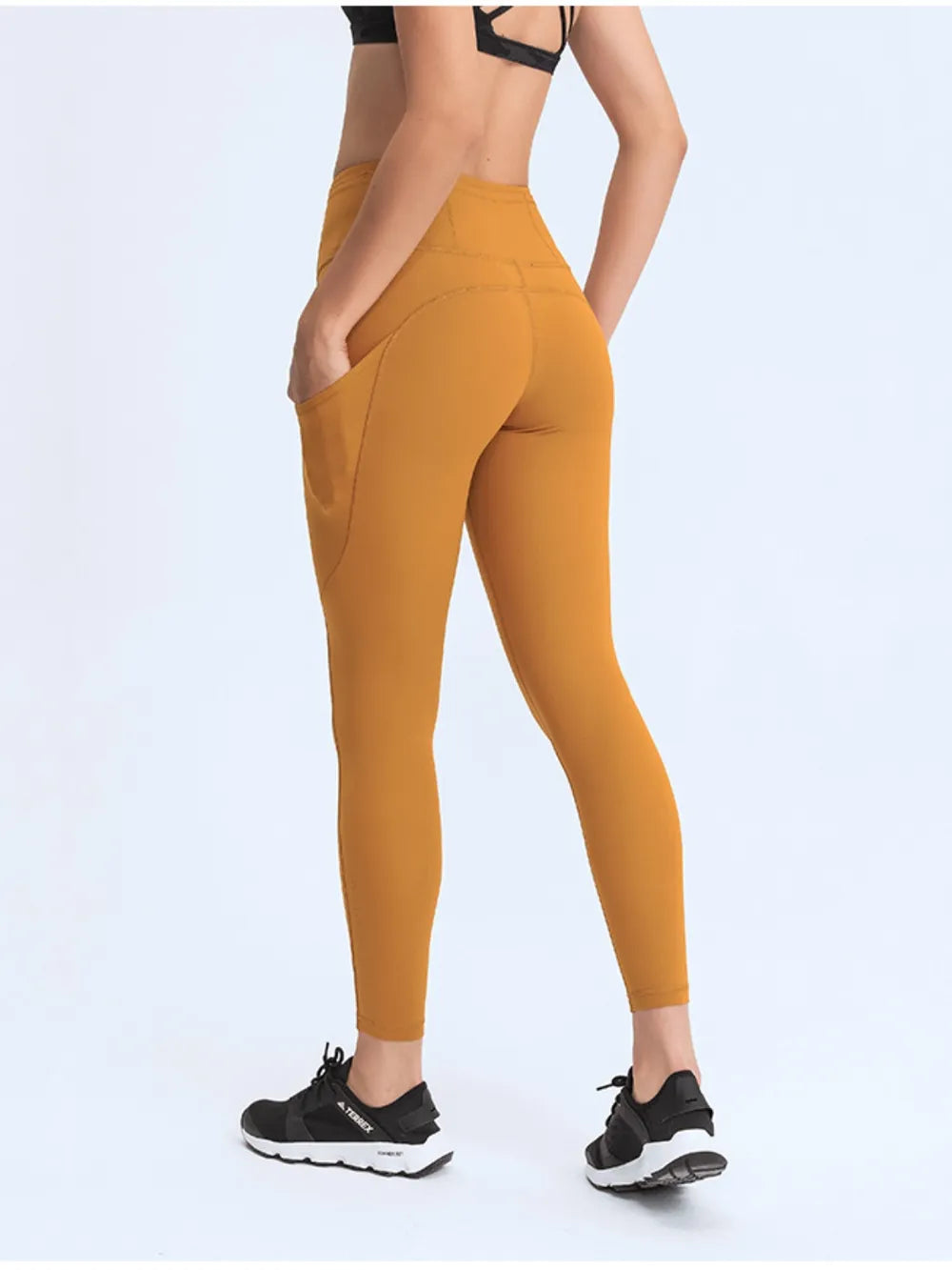 Millennia Wide Waistband Leggings with Pockets – Trendsi | ClozArt