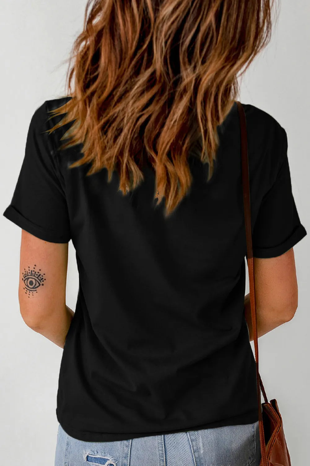 Letter Graphic Round Neck Short Sleeve T-Shirt – Trendsi | ClozArt