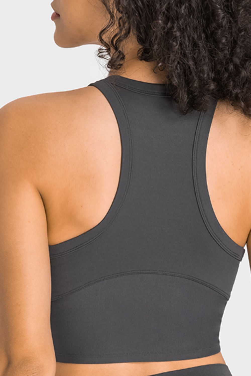 Millennia Racerback Cropped Sports Tank – Trendsi | ClozArt
