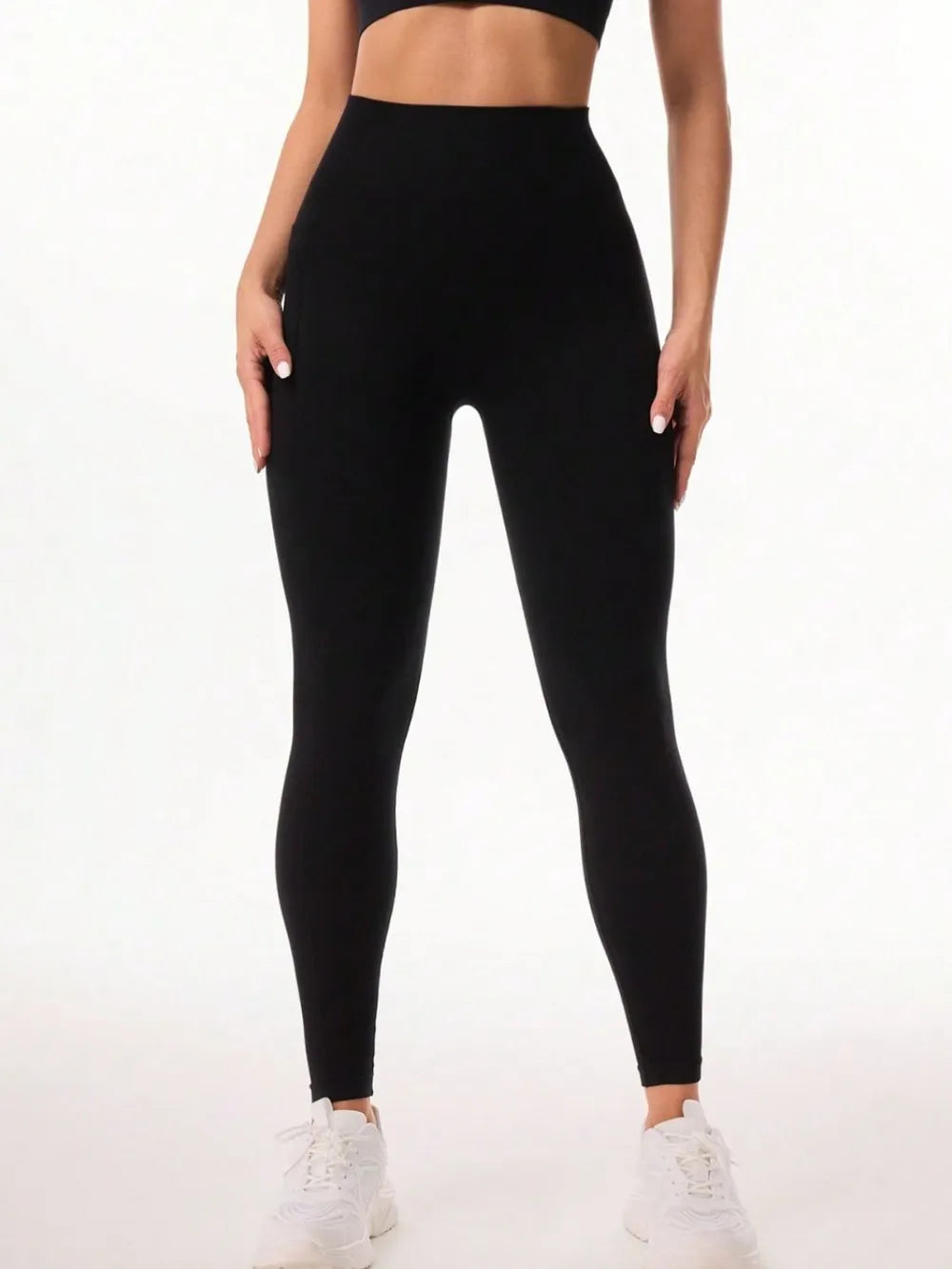 Pocketed High Waist Active Leggings – Trendsi | ClozArt