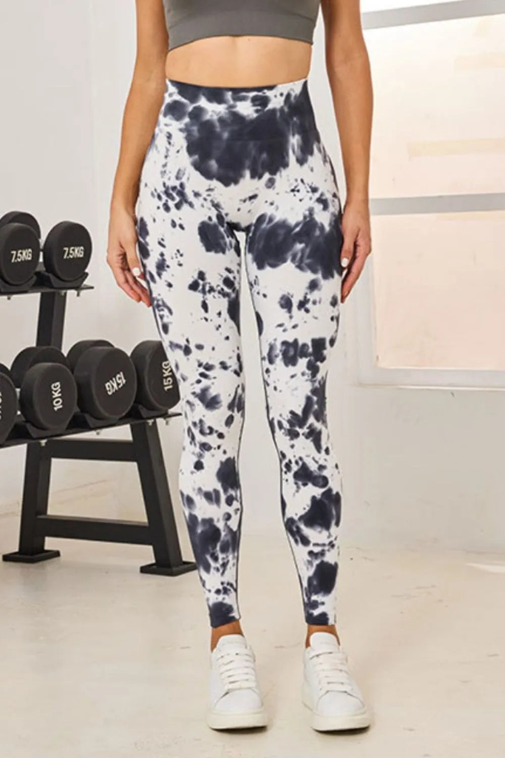 Tie-Dye High Waist Active Leggings – Trendsi | ClozArt