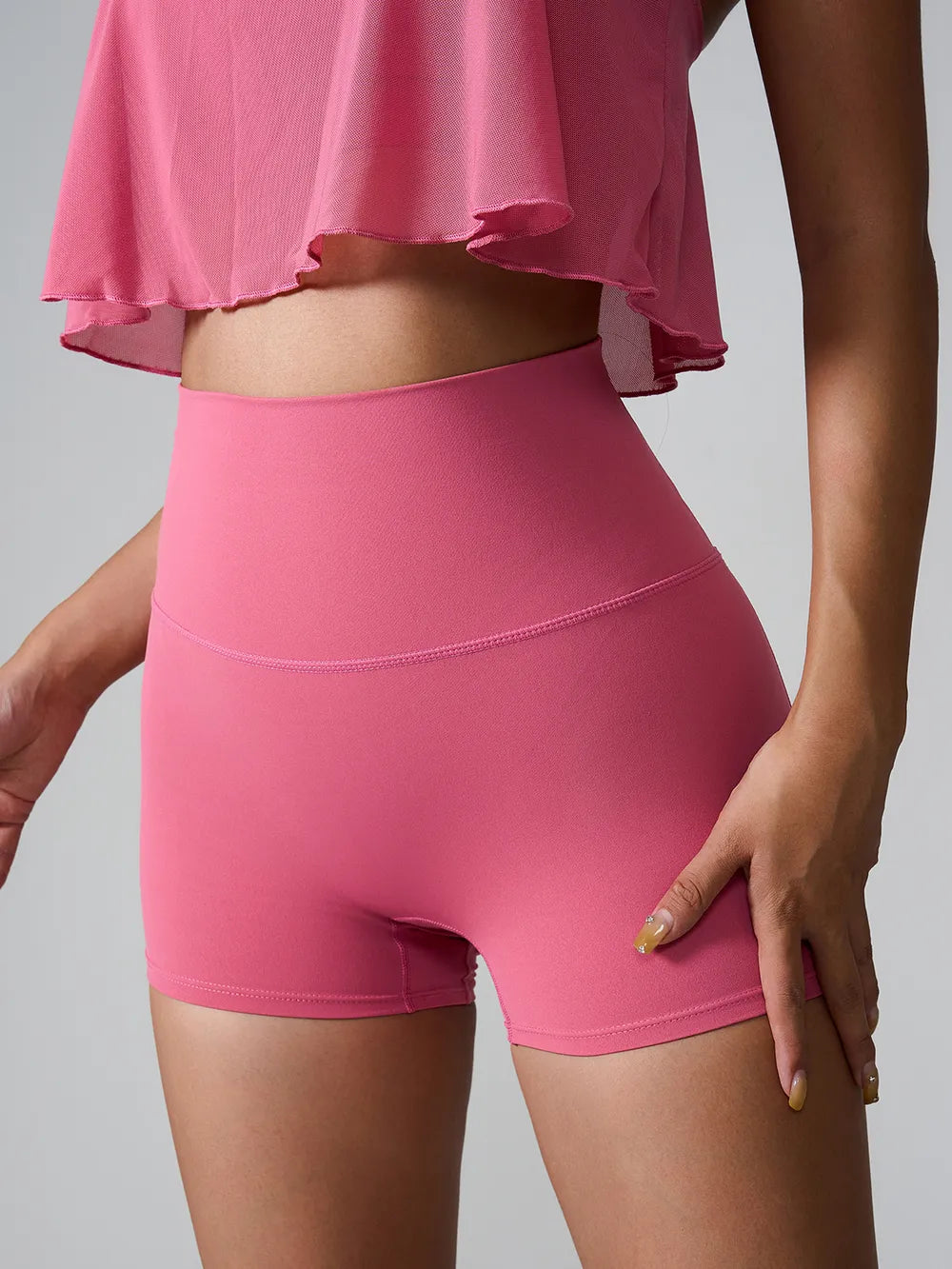 High Waist Active Shorts – Trendsi | ClozArt