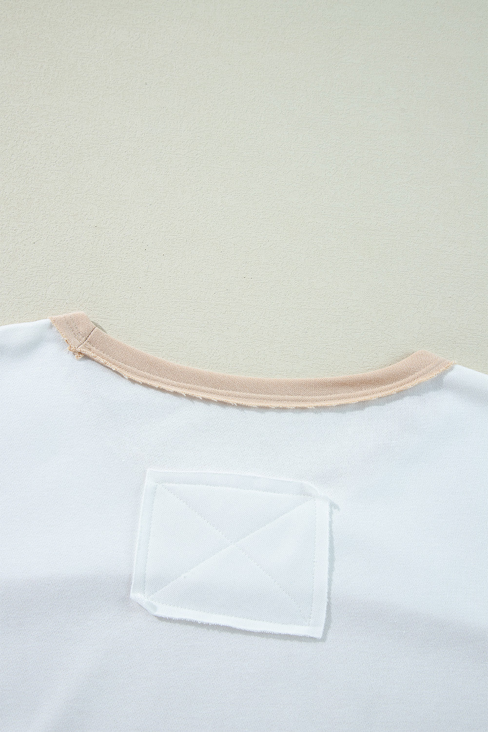 Multicolour Colorblock Patchwork Side Split Tunic T Shirt – Shewin | ClozArt