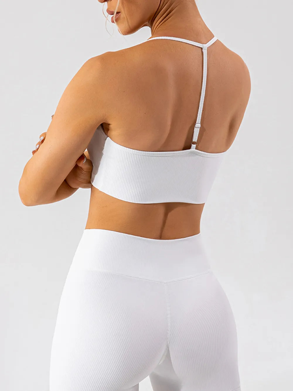 Spaghetti Strap Active Bra – Trendsi | ClozArt