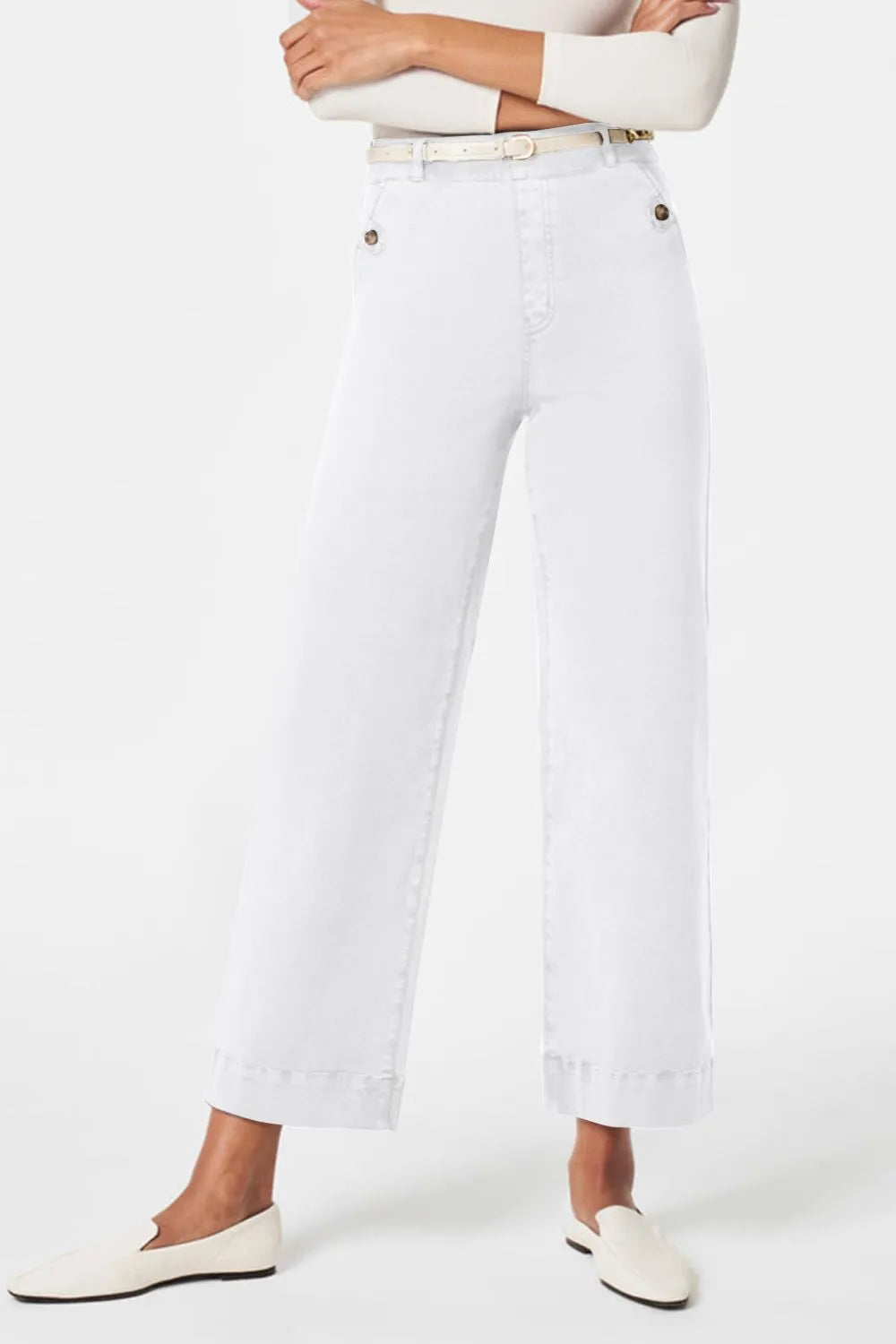 High Waist Jeans with Pockets – Trendsi | ClozArt
