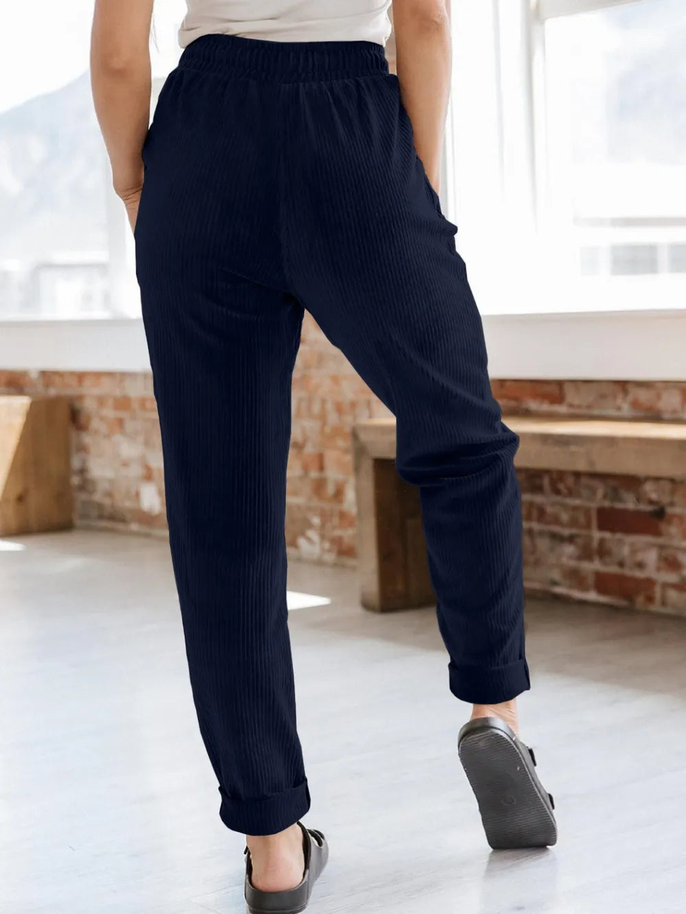 Drawstring Pants with Pockets – Trendsi | ClozArt