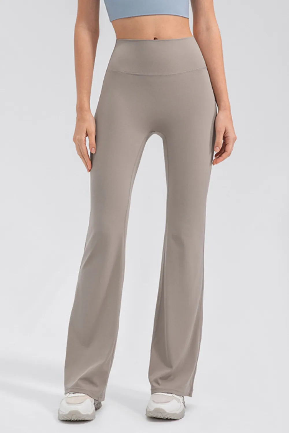 High Waist Straight Active Pants – Trendsi | ClozArt