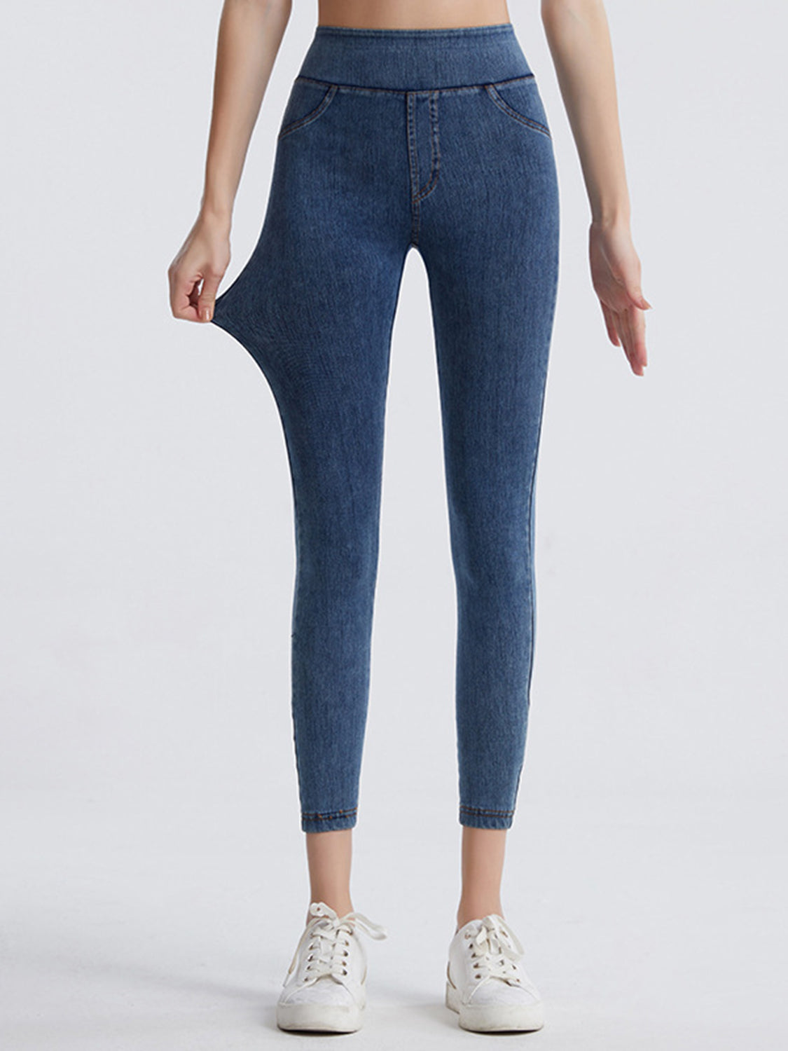 Wide Waistband Sports Leggings – Trendsi | ClozArt