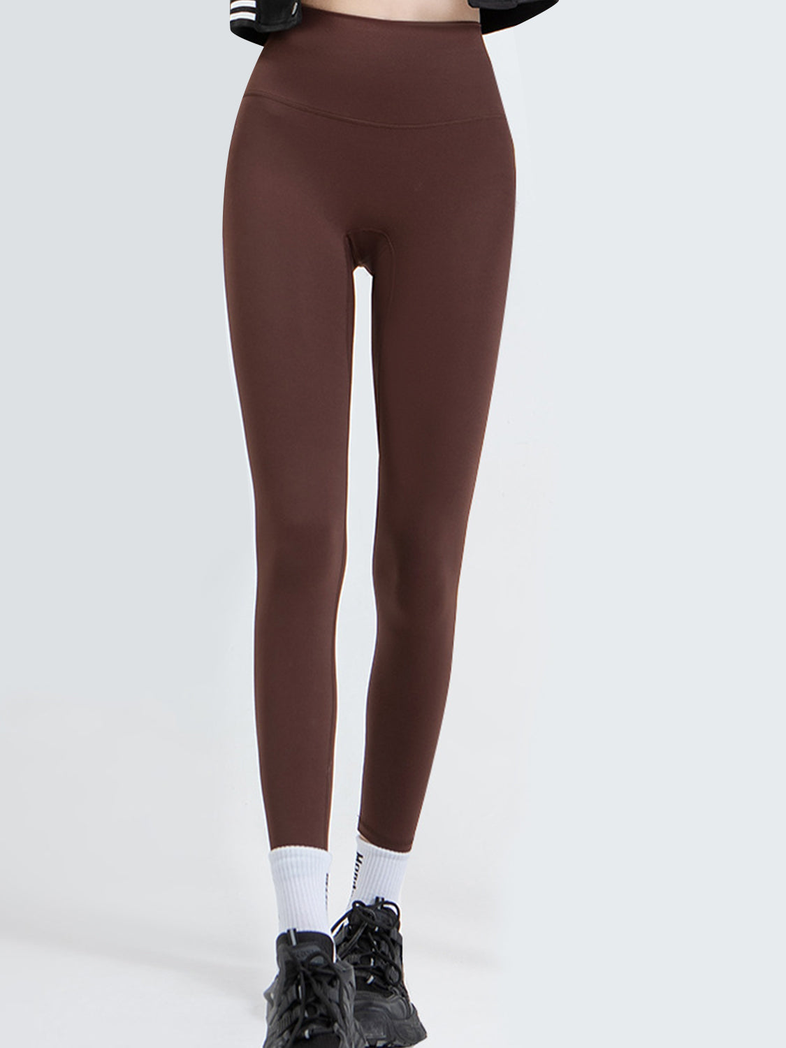 Wide Waistband Sports Leggings – Trendsi | ClozArt