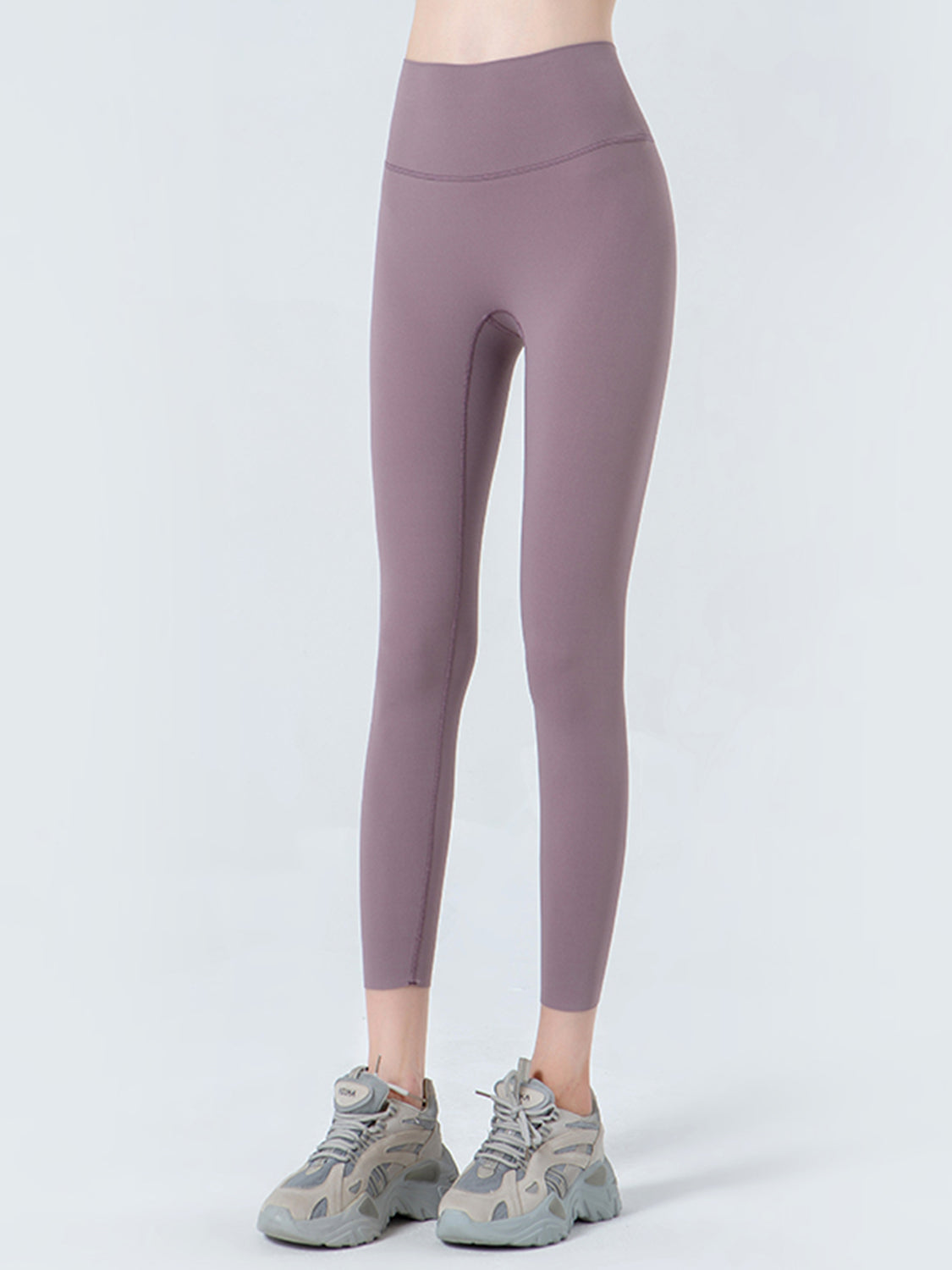 Wide Waistband Cropped Sports Leggings – Trendsi | ClozArt
