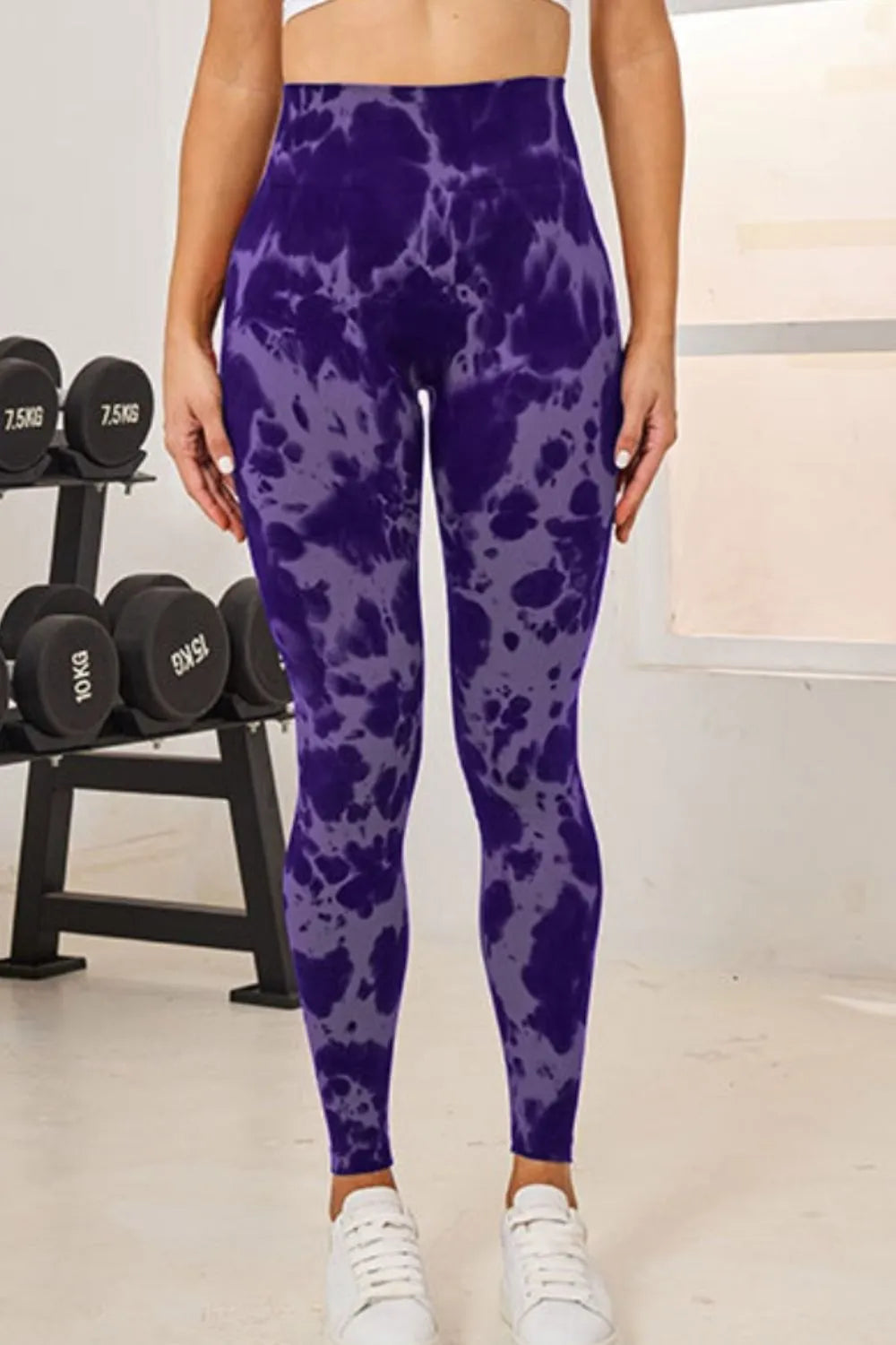 Tie-Dye High Waist Active Leggings – Trendsi | ClozArt