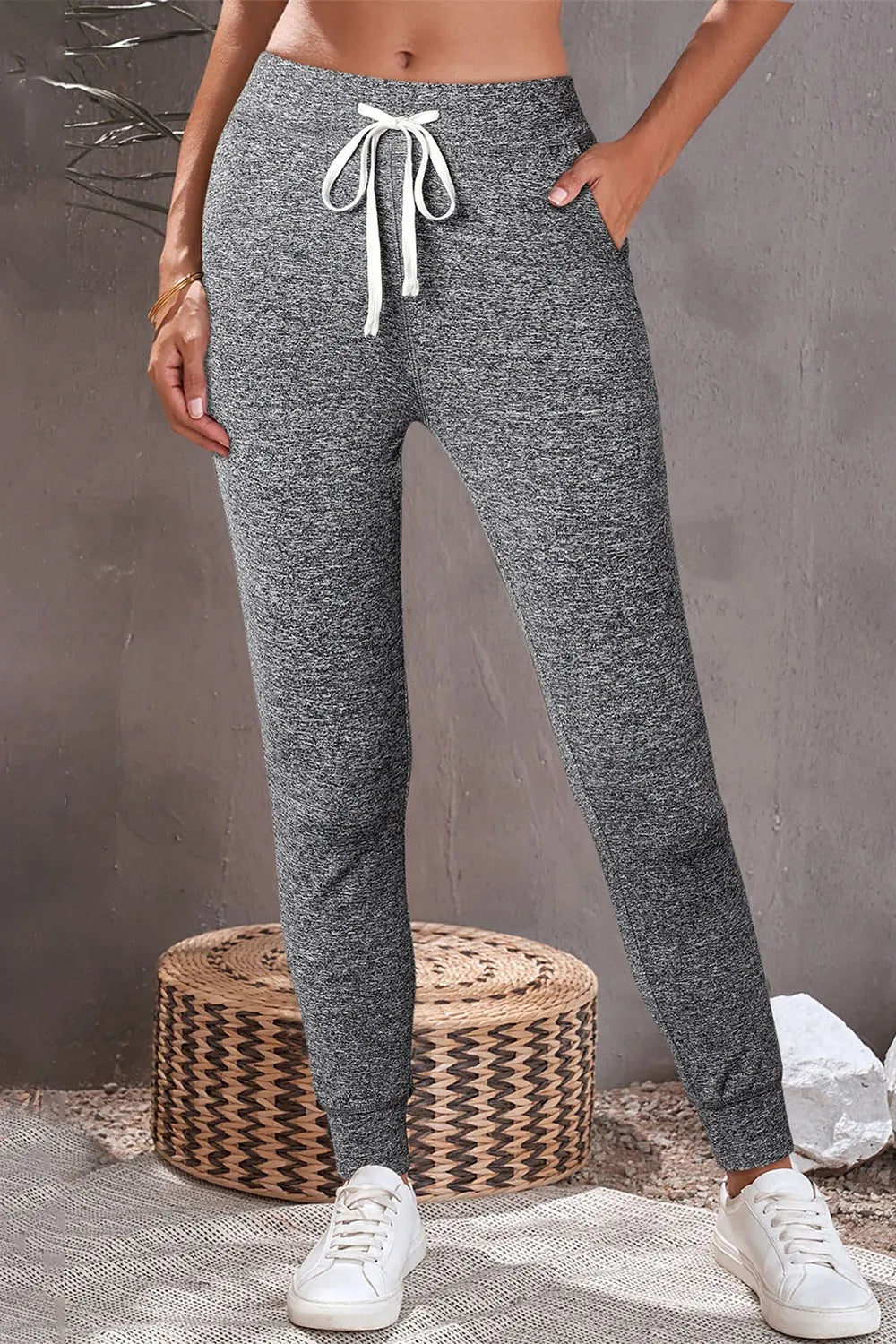 Drawstring Joggers with Pockets – Trendsi | ClozArt