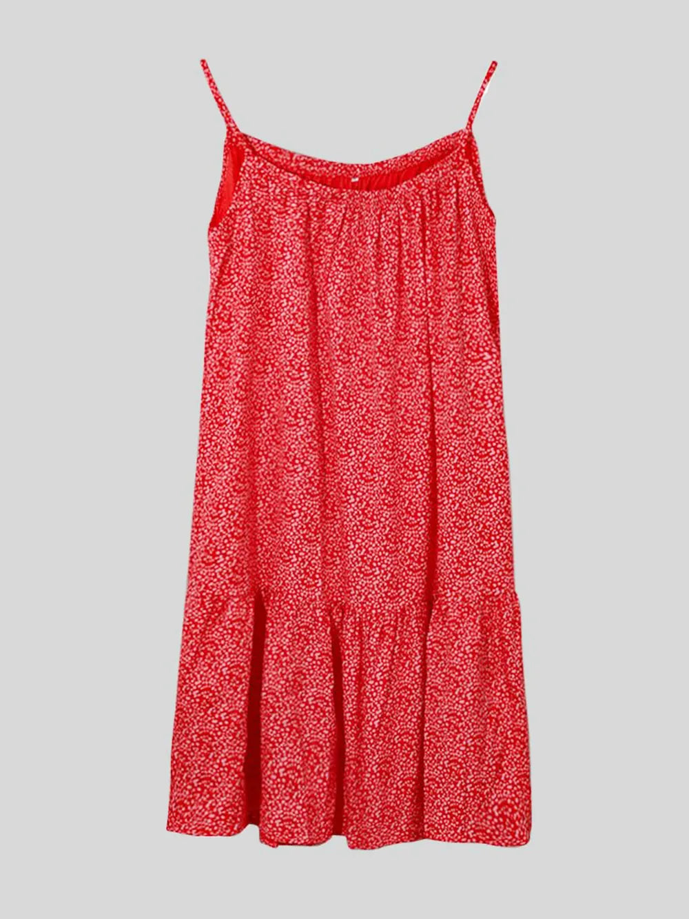 Full Size Printed Sleeveless Mini Cami Dress – Trendsi | ClozArt