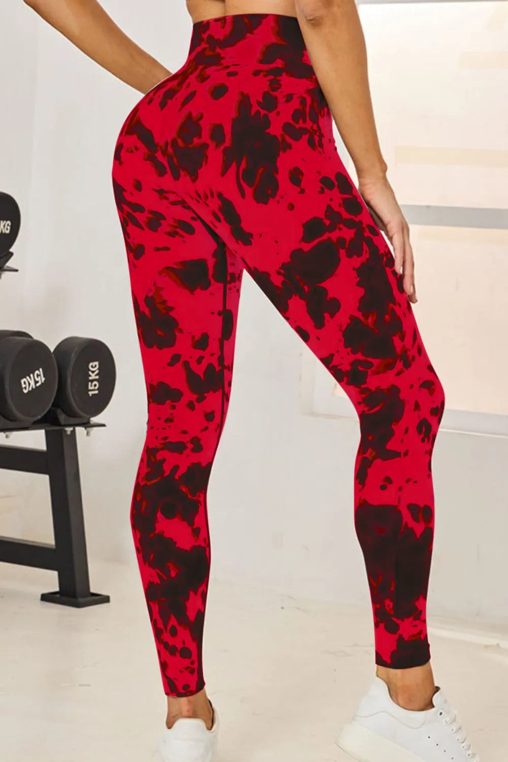 Tie-Dye High Waist Active Leggings – Trendsi | ClozArt
