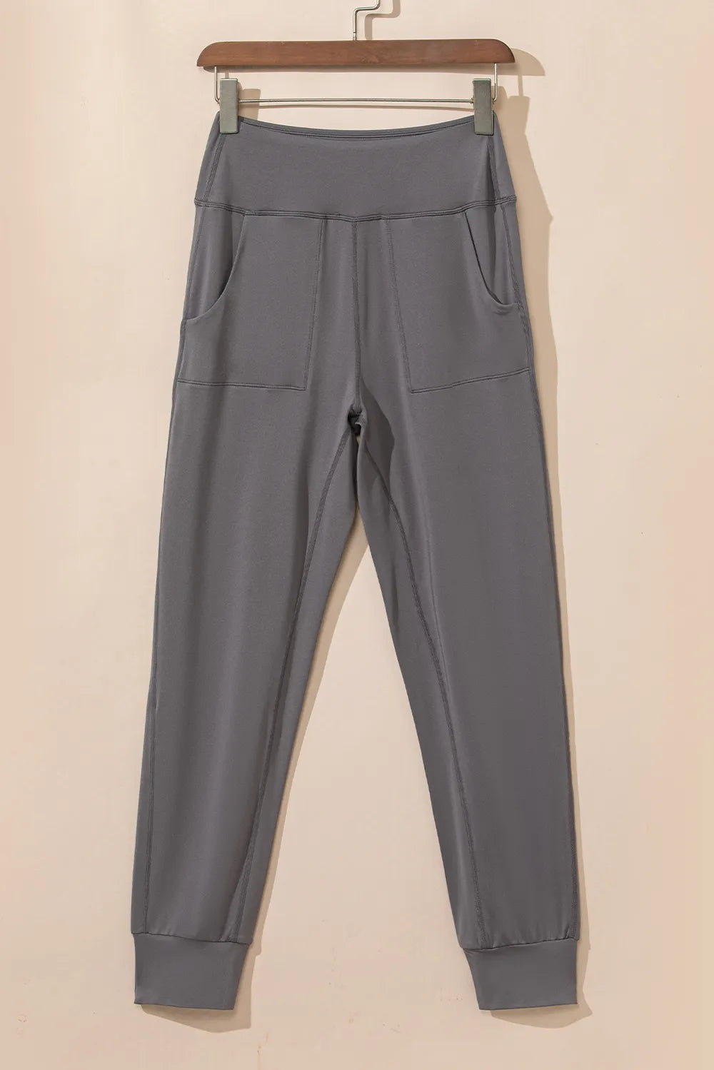 High Waist Joggers with Pockets – Trendsi | ClozArt