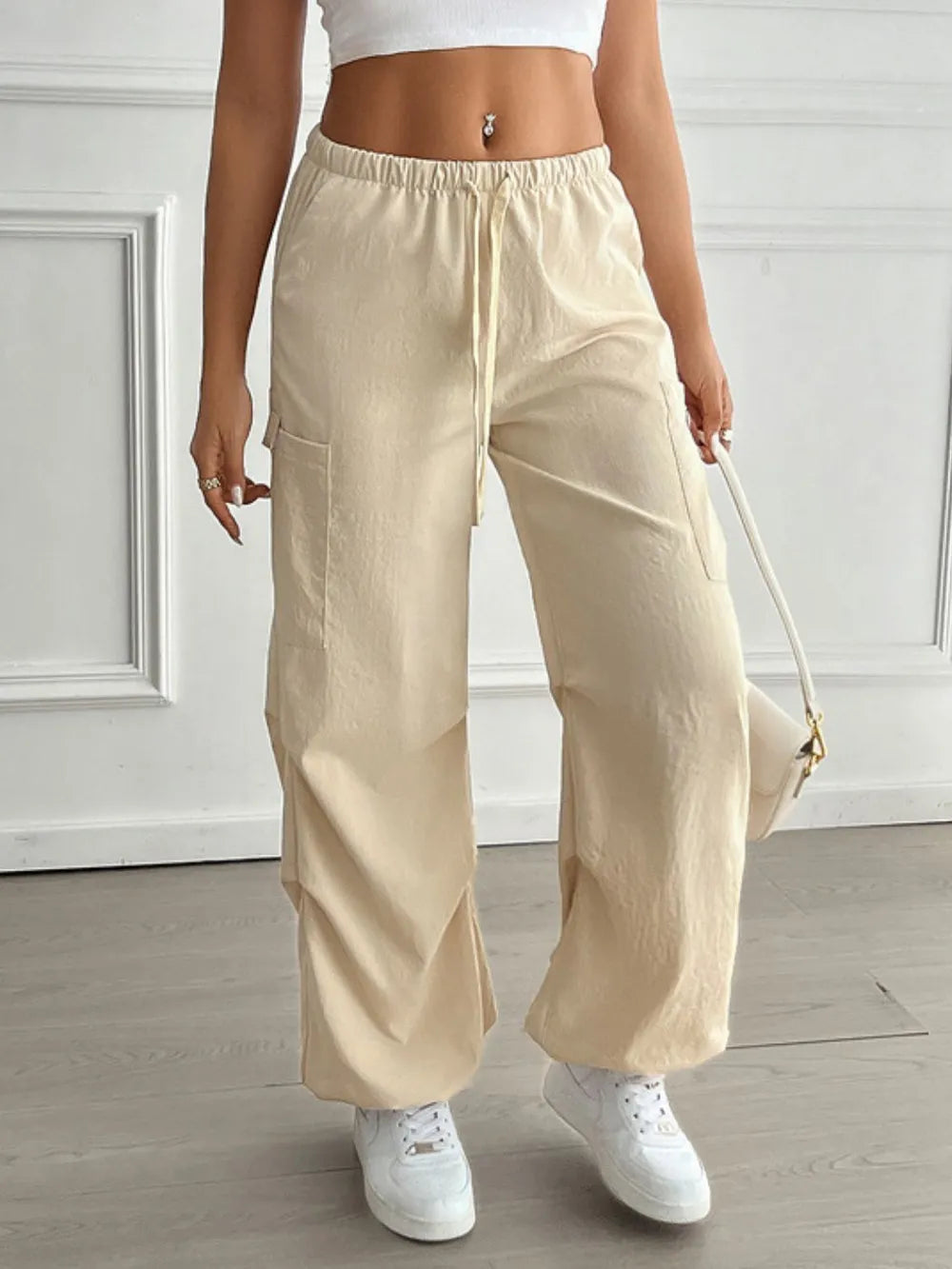 Devine Drawstring Joggers with Pockets – Trendsi | ClozArt