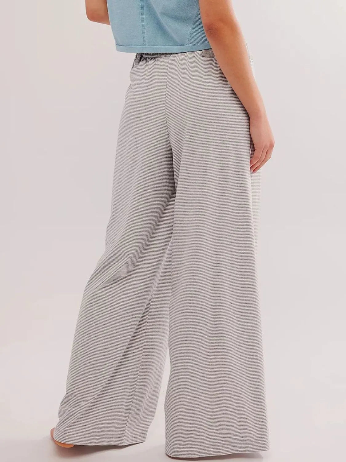 Drawstring Striped Wide Leg Pants – Trendsi | ClozArt