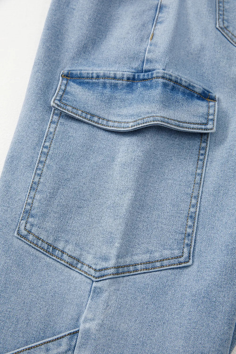 Bowknot Decor Cargo Jeans – Trendsi | ClozArt